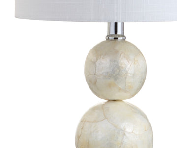 Bailey 19" Seashell LED Table Lamp - JONATHAN Y